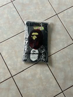 Bape x chrome Black tee Medium