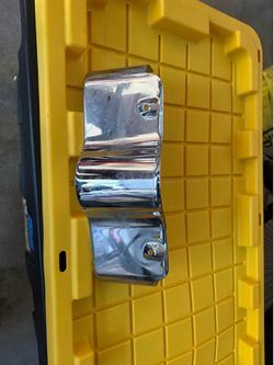 Harley Chrome Metal Heat Shield