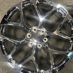 22” Snowflake Chrome 