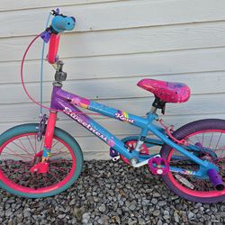 One 18" girls bike