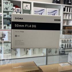 Sigma 50mm F1.4 DG
