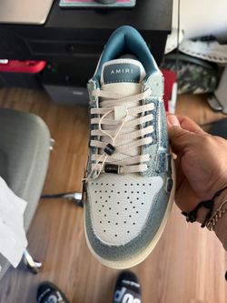 Amiri denim lowtop shoes size 41&44