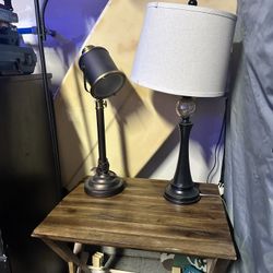 Lamps/ Little Table 
