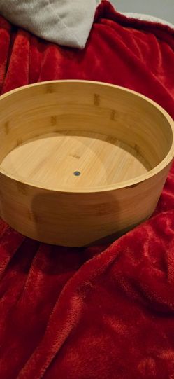Round Bamboo Lazy Susan