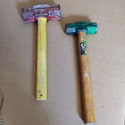 Short Handle Sledge Hammer's 10Lb and 4Lb Combo
