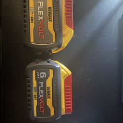Dewalt  9ah/6ah flex volt new