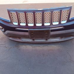 (contact info removed) Jeep Compass Front Bumper With All The Accessories Oem. 