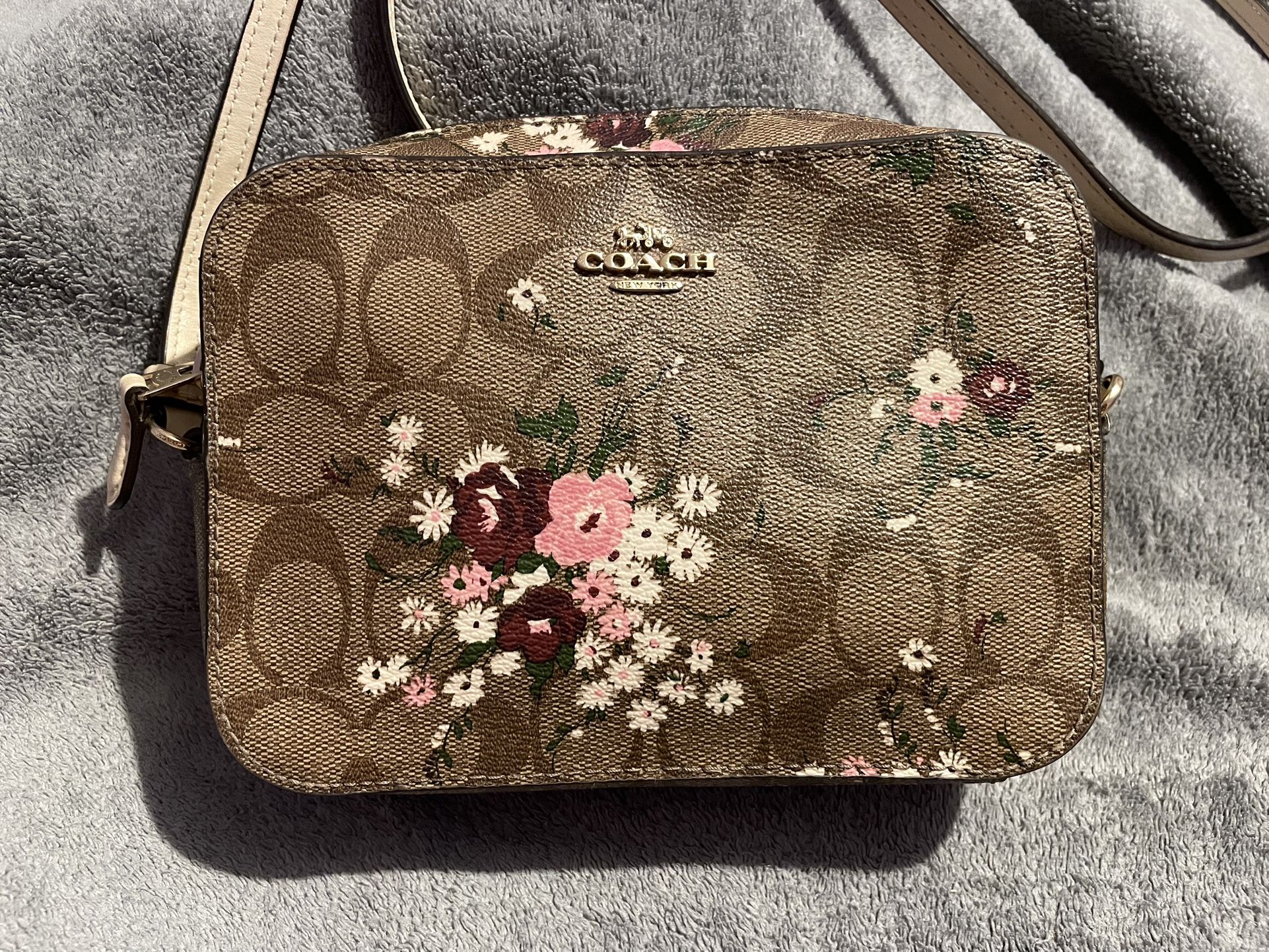 Coach Evergreen Floral Mini Bag