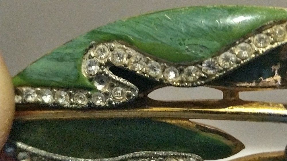 Rare Vintage Coro Lily Of The Valley Brooch\Pin