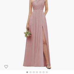 Dusty Rose Formal Dress Size 8