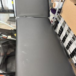 New massage bed. Adjustable head height.