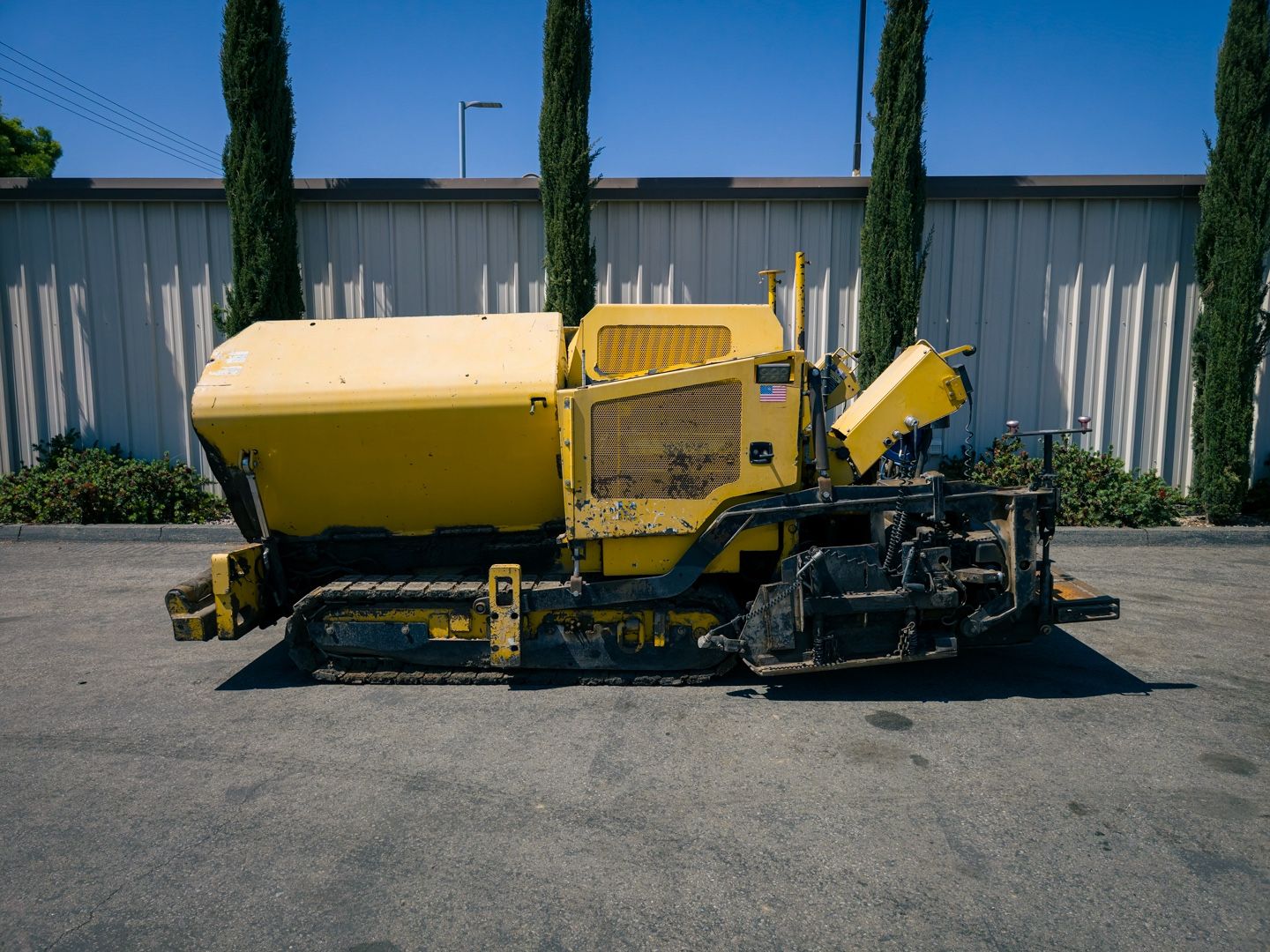 Carlson CP100 Asphalt Paver - Track
