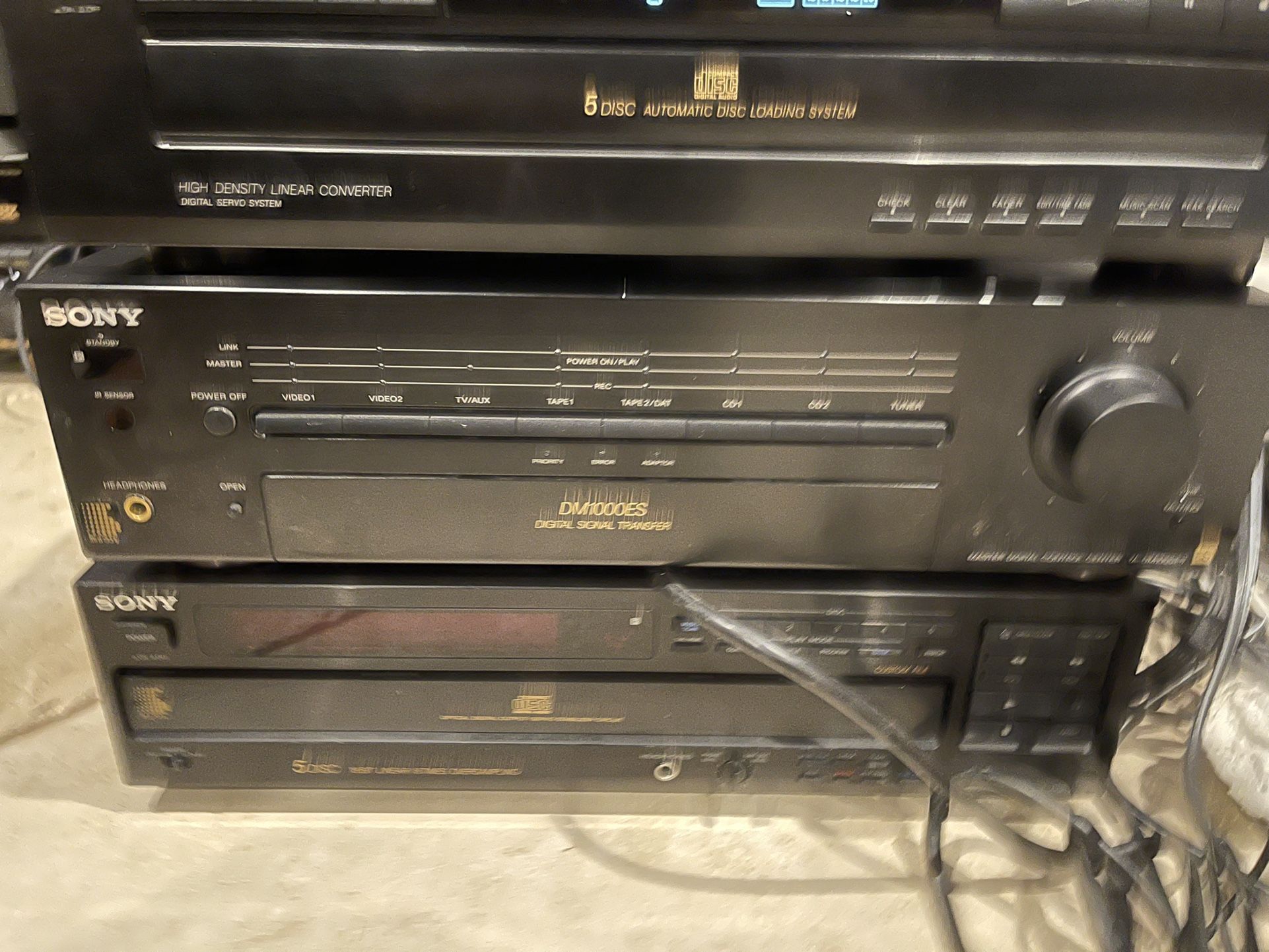 Sony Ta-dm1000es Digital Signal Transfer