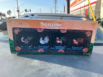 Sunrise 4 Section Tray Original Vintage Collectible Ornament