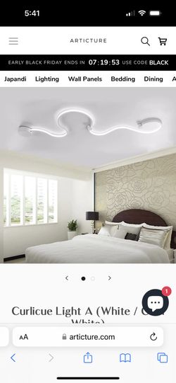 Curlicue Light White / Cool White)