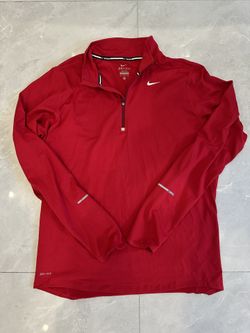Nike element Running Dri-Fit 1/4 Zip Long Sleeve Shirt men Medium