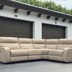 🛋️ Couch/Sofa Sectional - Recliners - Beige - Delivery Available 🚛