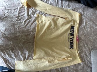 Edikted off shoulder long sleeve top