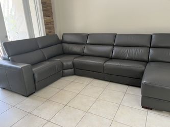 Leather Sectional
