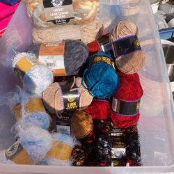 35 pieces of  New yarn 