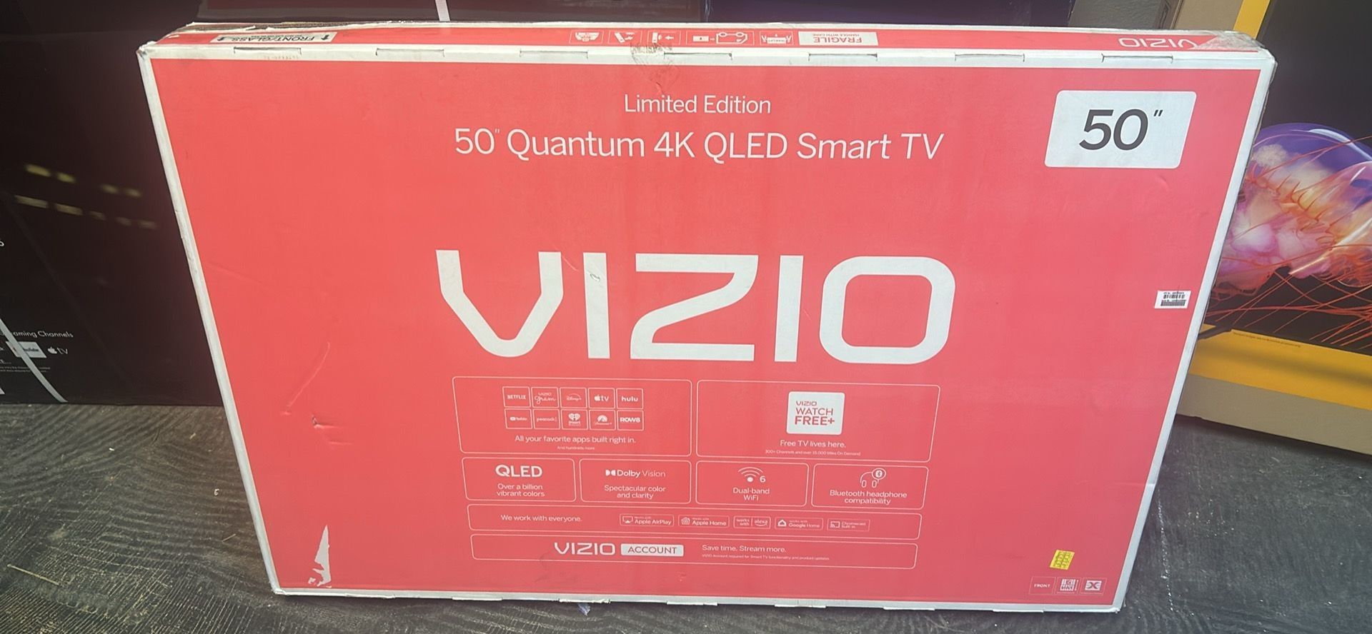 50" Vizio QLED 4k Smart TV