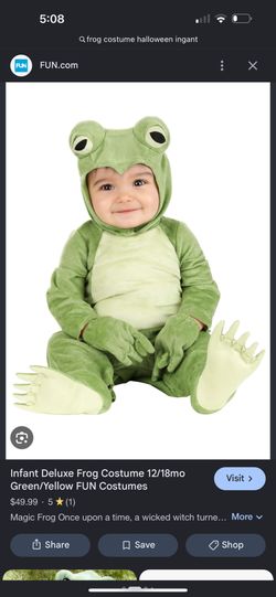 Infant Frog Costume