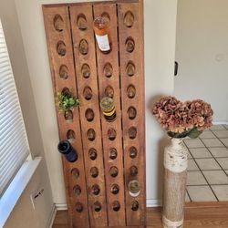 Decorative Wine Bottle Wall Rack
