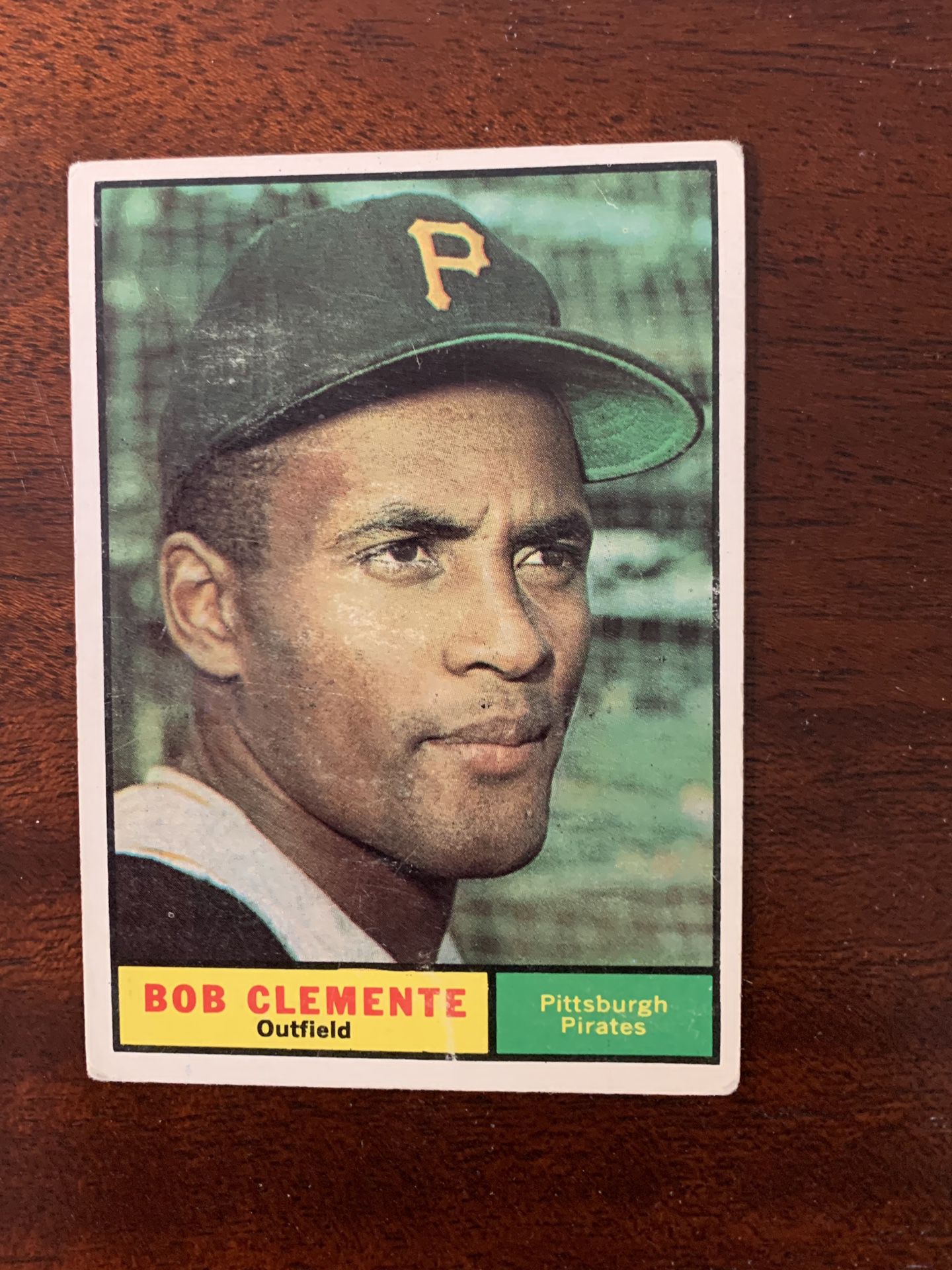 1961 Topps Roberto Clemente Pittsburgh Pirates