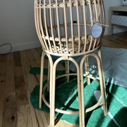 Rattan Plant Stand - 2ft tall