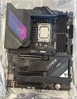 Intel 13900k with Rog motherboard
