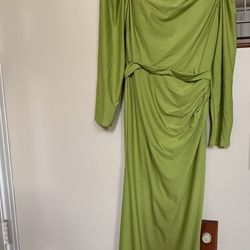 Glamlora Avacado Green Dress US Size 10