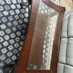 Two side tables + coffee table