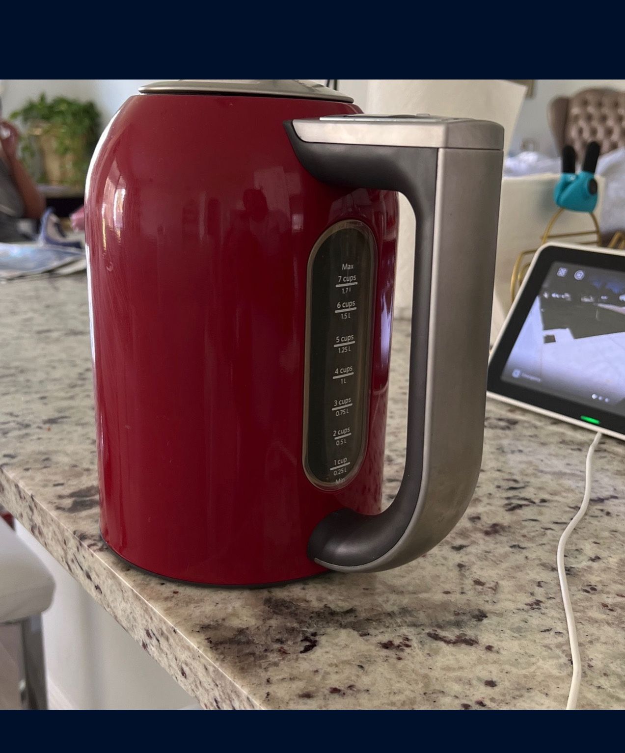 Red Kitchen Aide Electric Kettle