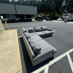 Slate Gray/Anthracite 2 Piece Sectional