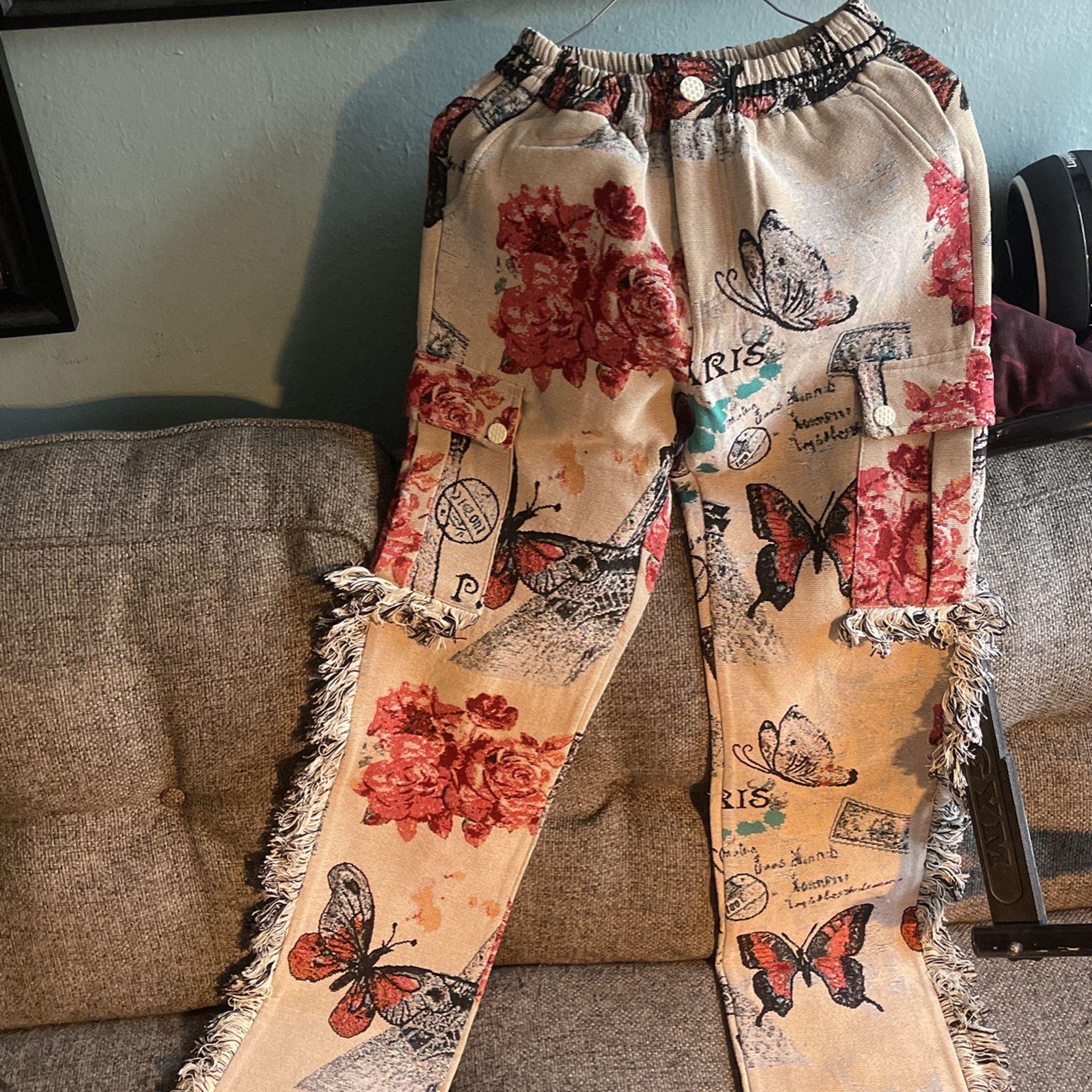 Guapi Stacked Tapestry Pants 