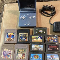 Gameboy With Games 