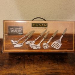 6 PIECE SERVING UTENSIL SET