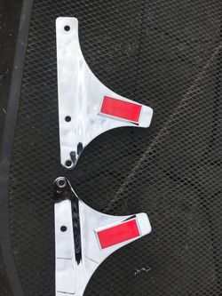 Sissy bar back rest brackets