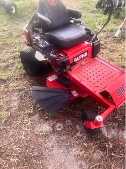 Big dog zero turn mower