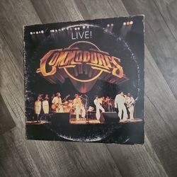 The Commodores- Live Vinyl 