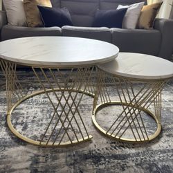 2 Piece Coffee Table Set 