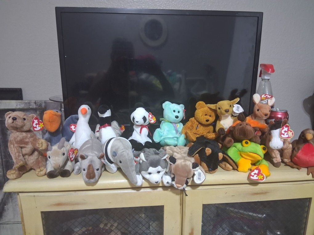 20 Beanie Babies All New W Tags 