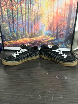 VANS CALDRONE BLACK GUM SUEDE MESH