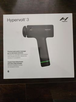 Hyperice Hypervolt 3 (Black) Massage Gun - New, Sealed