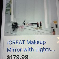 Makeup Vanity Lighted Mirror 