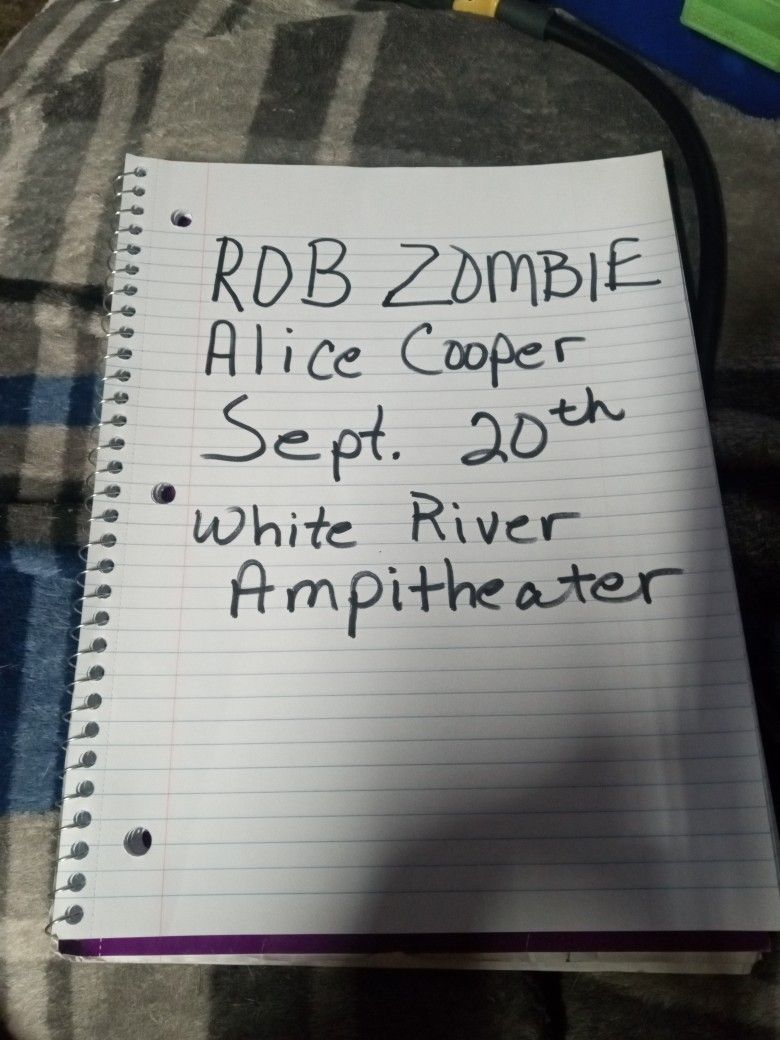 Rob Zombie Tickets