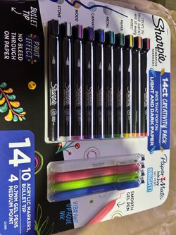 Brand new sharpie and paper mate set 14pcs