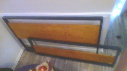LIKE NEW QUEEN SIZE BED FRAME