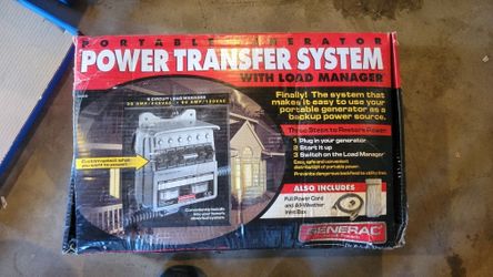 Generac Power Transfer System New