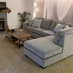 Living Room Plush Nice New Couch 